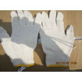 Натуральные трикотажные хлопчатобумажные рабочие перчатки с Dck701 се 